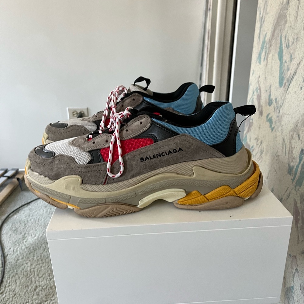balenciaga triple s sneaker colorful